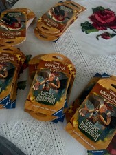 Disney Lorcana TCG Wilds Unknown Sleeved Booster Pack Lot of 73 Sealed  