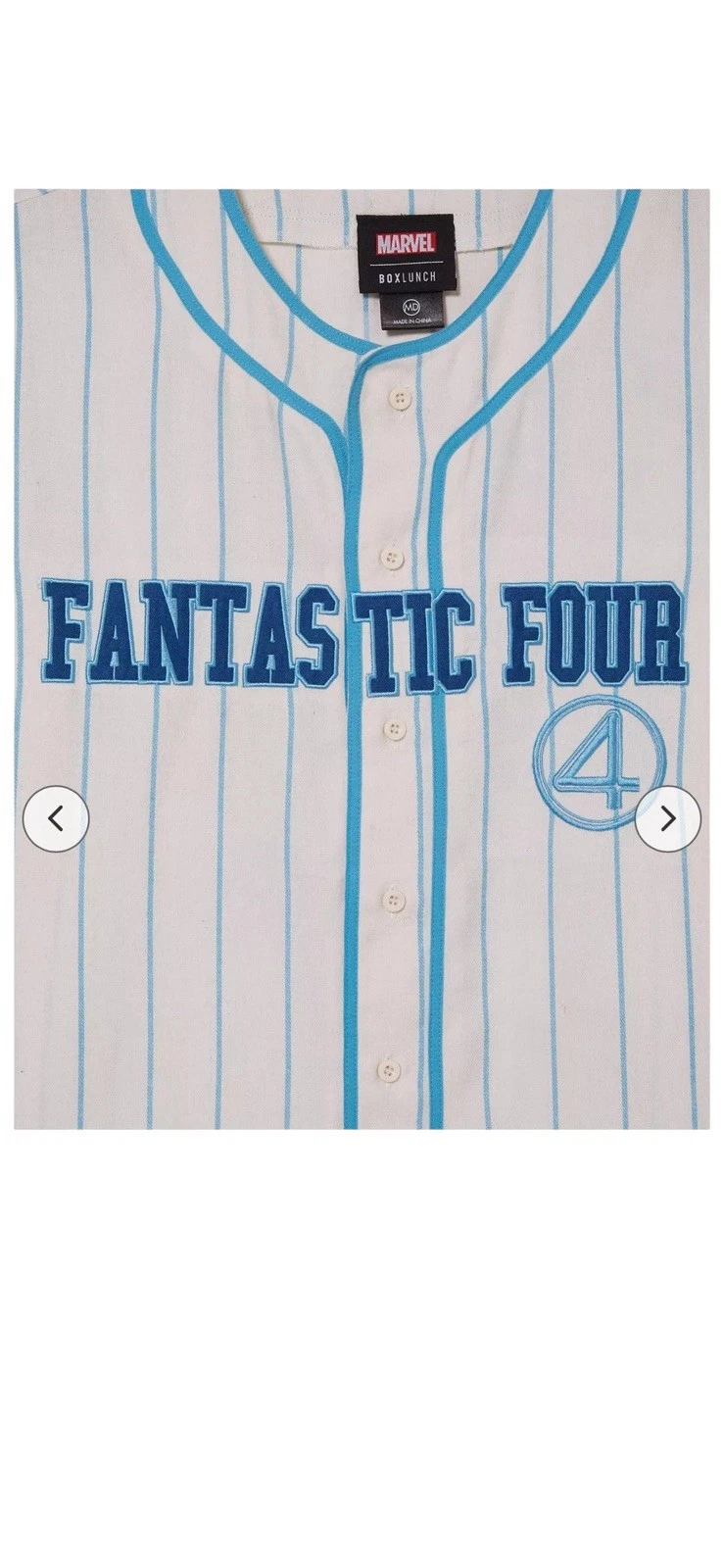 Marvel The Fantastic Four: First Steps Baseball Jersey