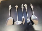 HARLEQUIN TID-BIT SET 5-PCS REED & BARTON STERLING