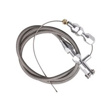 36in Braided Throttle Cable Kit For 97-07 Chevroletchevy Ls1 Engine Repair 36in Braided Throttle Cable Kit For 97-07 Chevroletchevy Ls1 Engine Repair