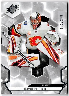 2020-21 Upper Deck SPx DAVID RITTICH #33 #172/299 Calgary Flames UD