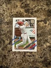 2021 Topps - Image Variation Mike Trout #27 Back of Jersey Visible LA Angels SP