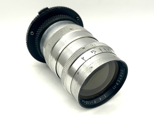 KMZ 13.5Cm 1:4 Lens Red P Connection Conversion Fixed Focal Length (Olympus OM)