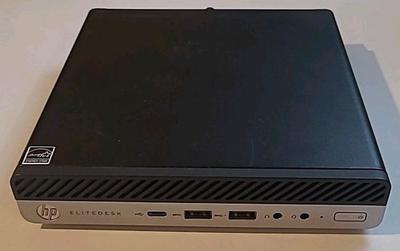 #ad HP EliteDesk 705 G4 DM 35W AMD RYZEN 5 PRO 2400GE 8GB RAM 128GB NVME W11P $119.99