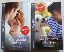 Lot 2 Livres POCHE HARLEQUIN - série SAGAS - NEUF