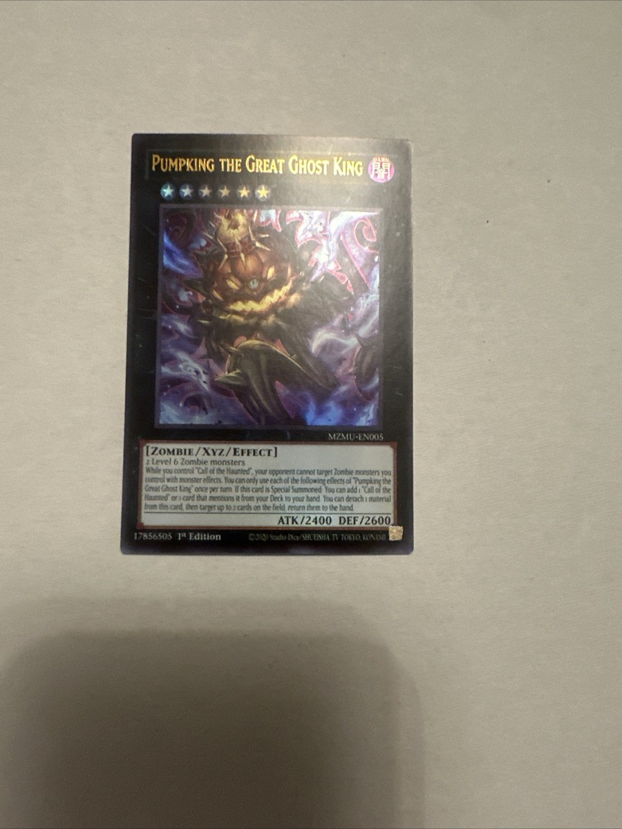 Pumpking the Great Ghost King Ultra Rare MZMU-EN005 NM Maze of