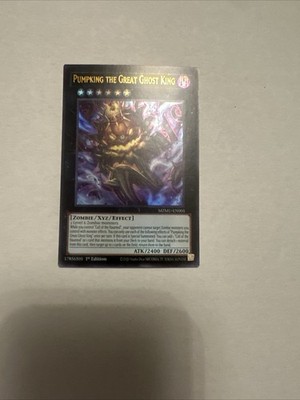 Pumpking the Great Ghost King Ultra Rare MZMU-EN005 NM Maze of Muertos