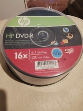 Hp DVD - R 4.7 GB Data  Photo 120 Min Video 29 Disks