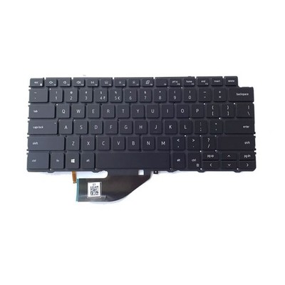 Dell XPS 13 (7390 / 9310) 2-in-1 US/INTL Backlit Laptop Keyboard Black - 49R37