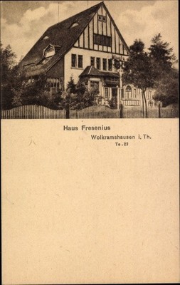 Ak Wolkramshausen Bleicherode im Kreis Nordhausen, Haus Fresenius - 10850289