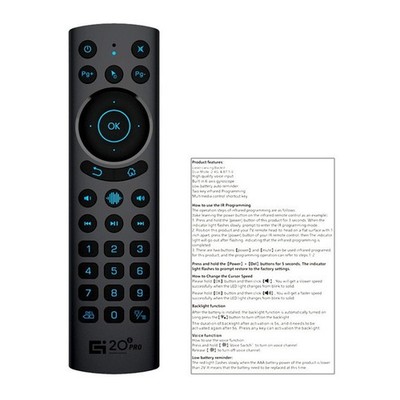 G20S PRO BT 2.4G Wireless Voice Air Mouse for Android TV Box Smart TV Remote F