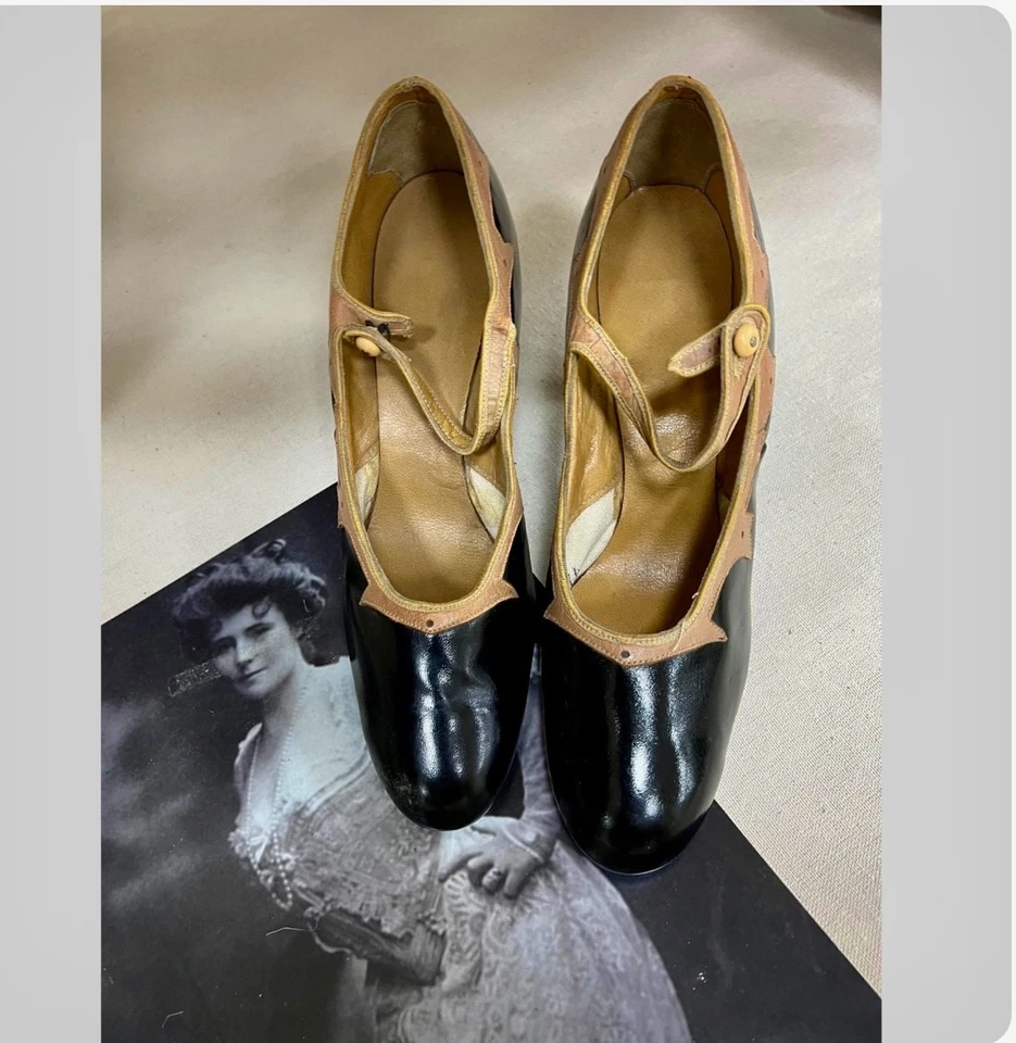 Antique women's shoes. Europe, 1910-1920. - Image 2 of 4