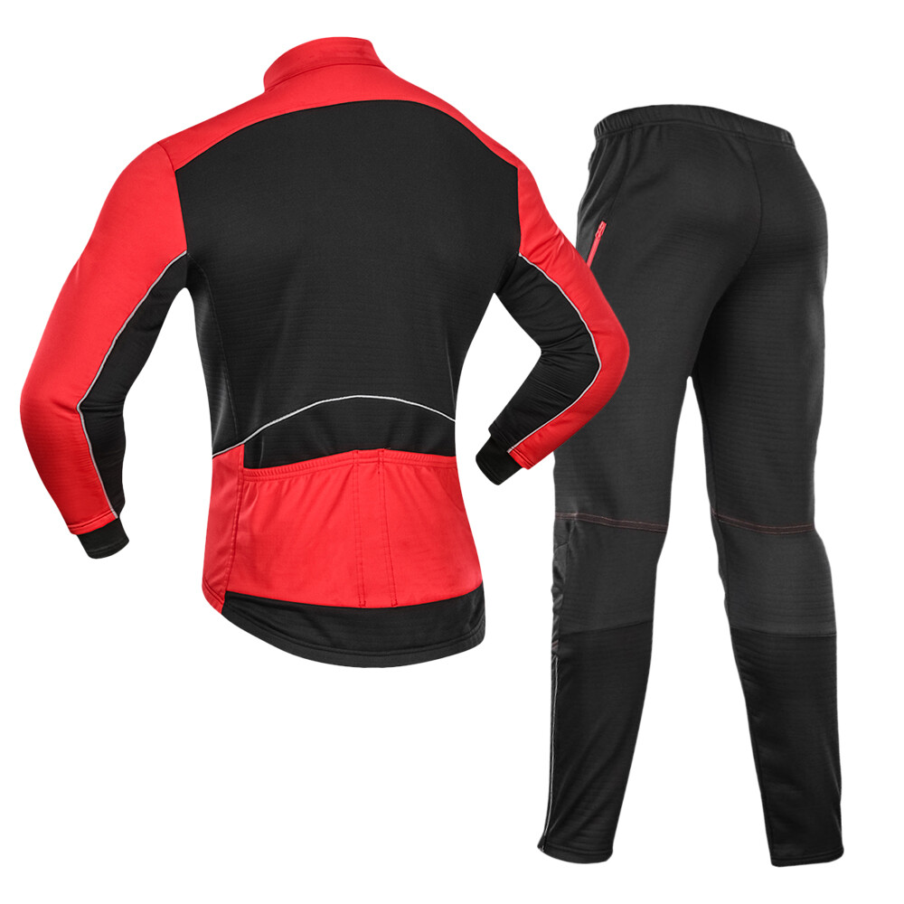 Set di abgreeliauominito da ciclismo invernale da uomo Lixada Giacca e Q0A8 Set di abgreeliauominito da ciclismo invernale da uomo Lixada Giacca e Q0A8