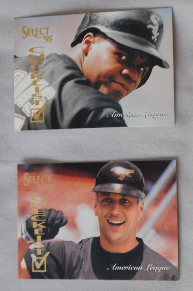 1995 Select #1-250 Baseball Card Pick one