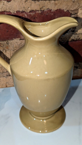 Waterford Great Room Green Tea Pitcher Vase Green 7 5/8" New - Picture 6 of 6