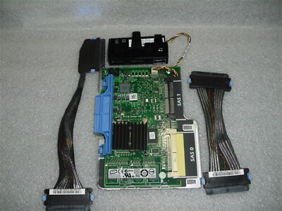 DELL POWEREDGE QUAD SERVER II III 2950 PERC 6I SAS SATA RAID KIT BATTERY & CABLE