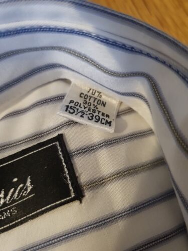 Camisa clásica Debenhams vintage para hombre talla 15,5 nueva - Imagen 3 de 7