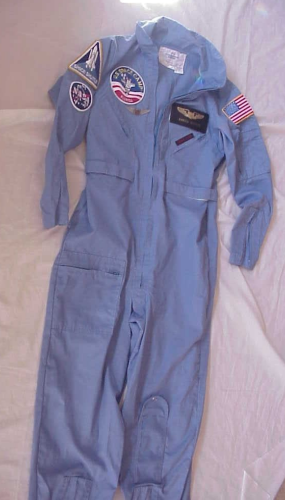 NASA US Space Camp Space Gear Command Wear Flight Suit YOUTH SIZE 16