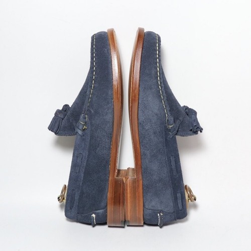 RANCOURT & Co. Tassel Loafers US9.5 D Navy Suede Moccasin Box & Bags Shoe Horn - Bild 9 von 18