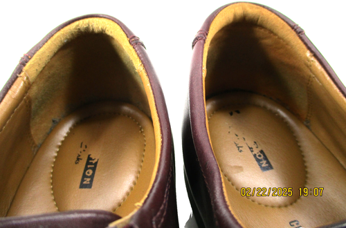 Clarks Herren Leder Cap Toe Oxford Schuhe Spitze Braun Gr. 13 UK 12 Euro 47 Indien - Bild 7 von 8