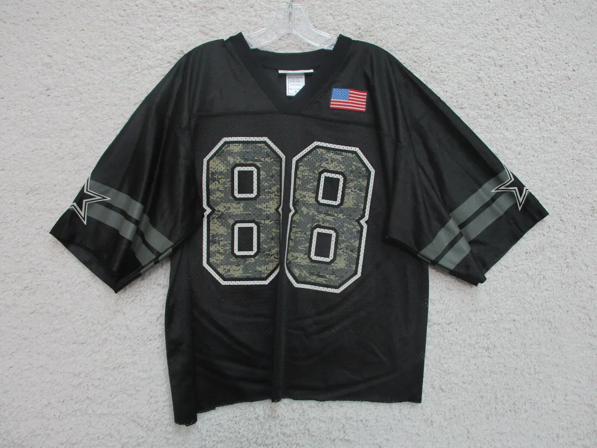 black and white cowboys jersey