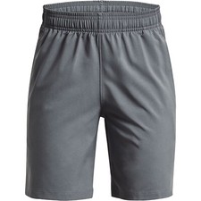 Under Armour Boys Woven Graphic Short in Pitch Grey  Size: XL