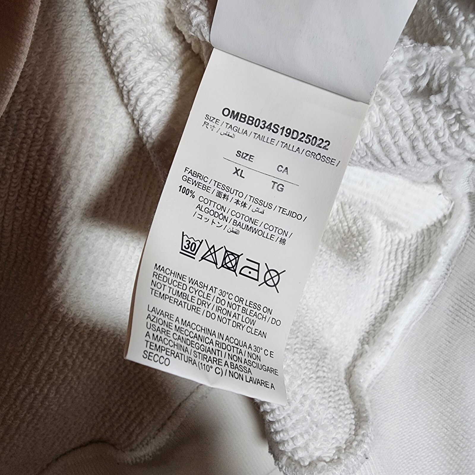 Off-White Main Label 2013 White Pullover Hoodie U… - image 10