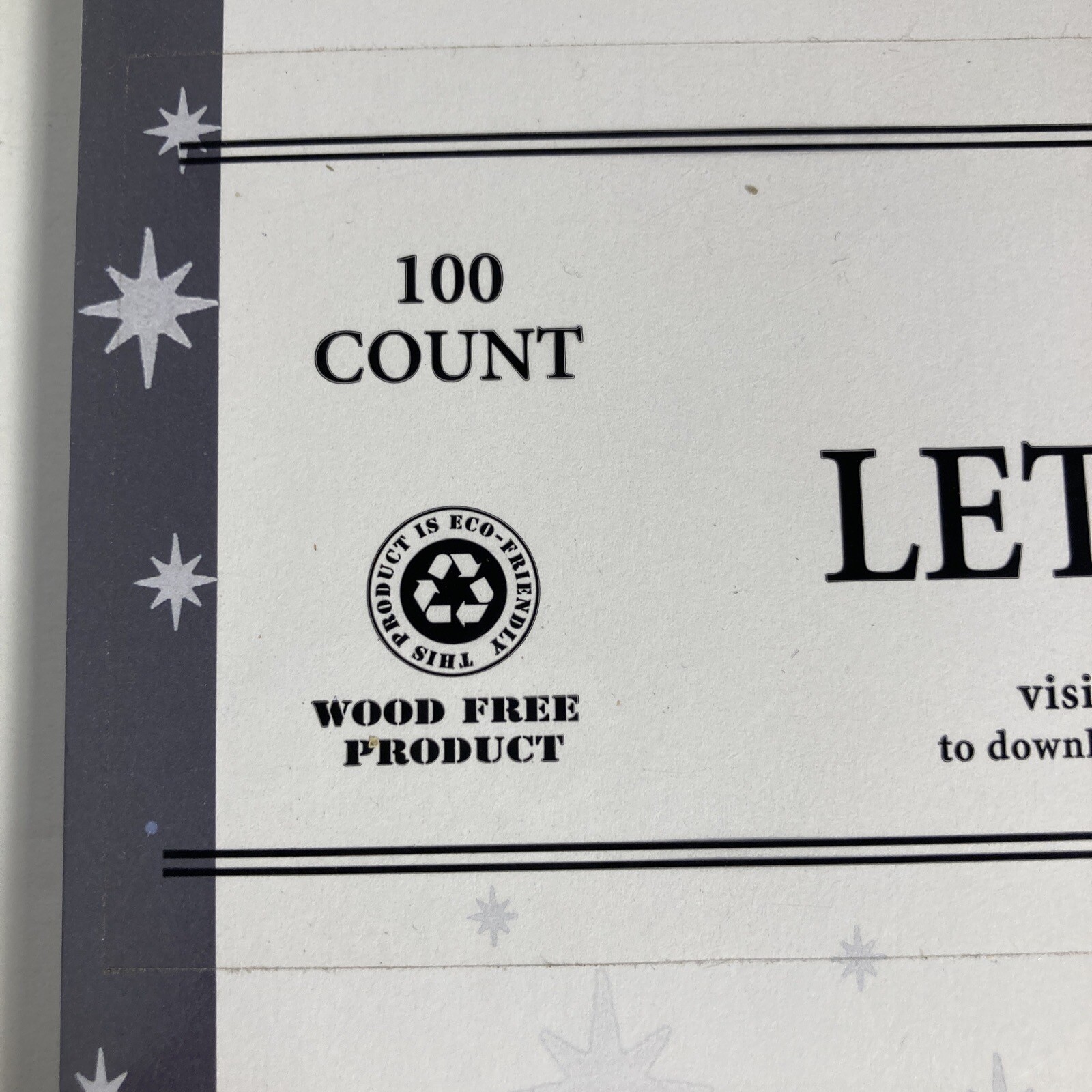 Christmas Wisemen Letterhead 100 Count  Inkjet Copier Caser Printer Paper NEW