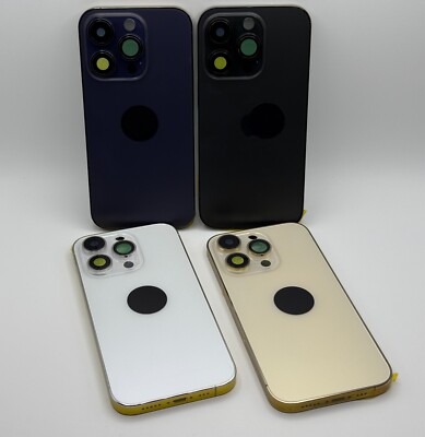 Rahmen für iPhone 14 Pro Max Gehäuse Backcover Housing Vormontiert Premium100%