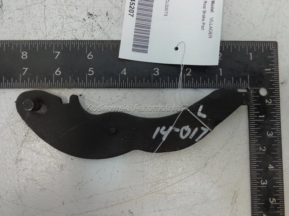 Mercury Villager Brake Lever Left Driver Side Rear 99 00 01 02 Drum - Image 2 of 4