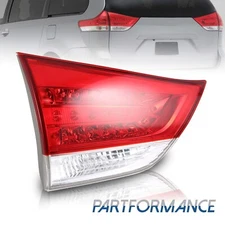 Tail Light Assembly For 2011-2014 Toyota Sienna Left Driver Rear Side Halogen