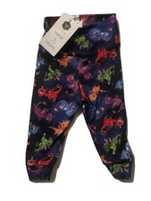 New Smart Bottoms - Stars Scales And Dragon Tails Small Leggings 0-6 Month