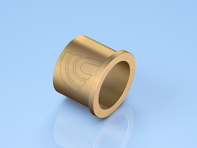 SELFOIL -Bundbuchse ø9 x ø14 / ø19 x 10 / 2,5 Sinterbronze