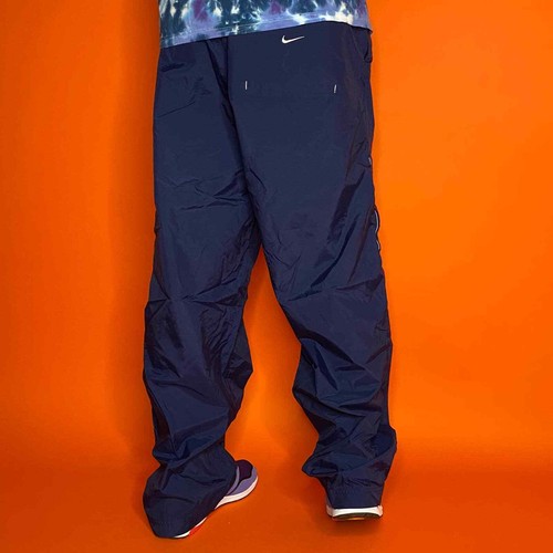 Vintage Nike Track Pants Mens XL Navy 