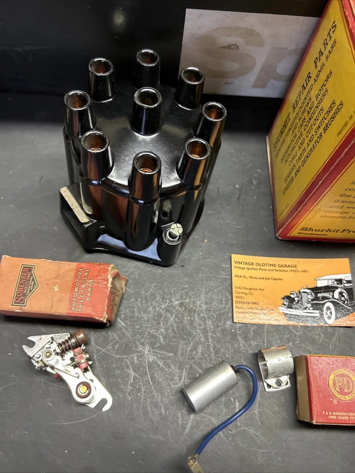 1959 1960 1961 1962 CORVETTE DISTRIBUTOR CAP TUNE UP KIT - Image 4 of 4