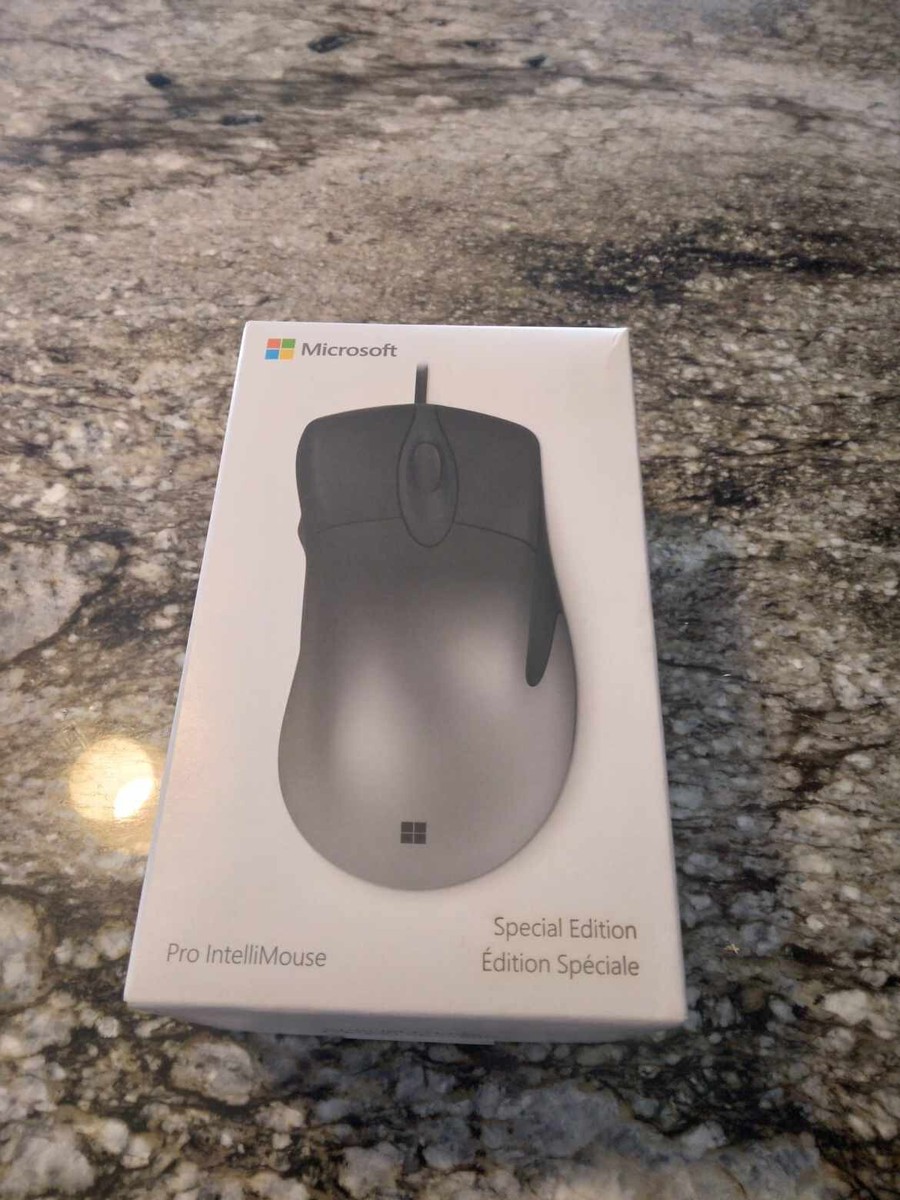 New in Box, Microsoft Intellimouse Pro Black Shadow Special  