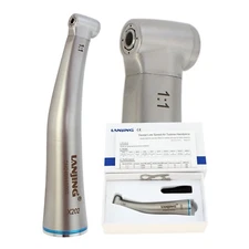 Lanjing Dental Contra Angle 1:1 Low Speed Handpiece Mini Head Ti-Max NSK X25
