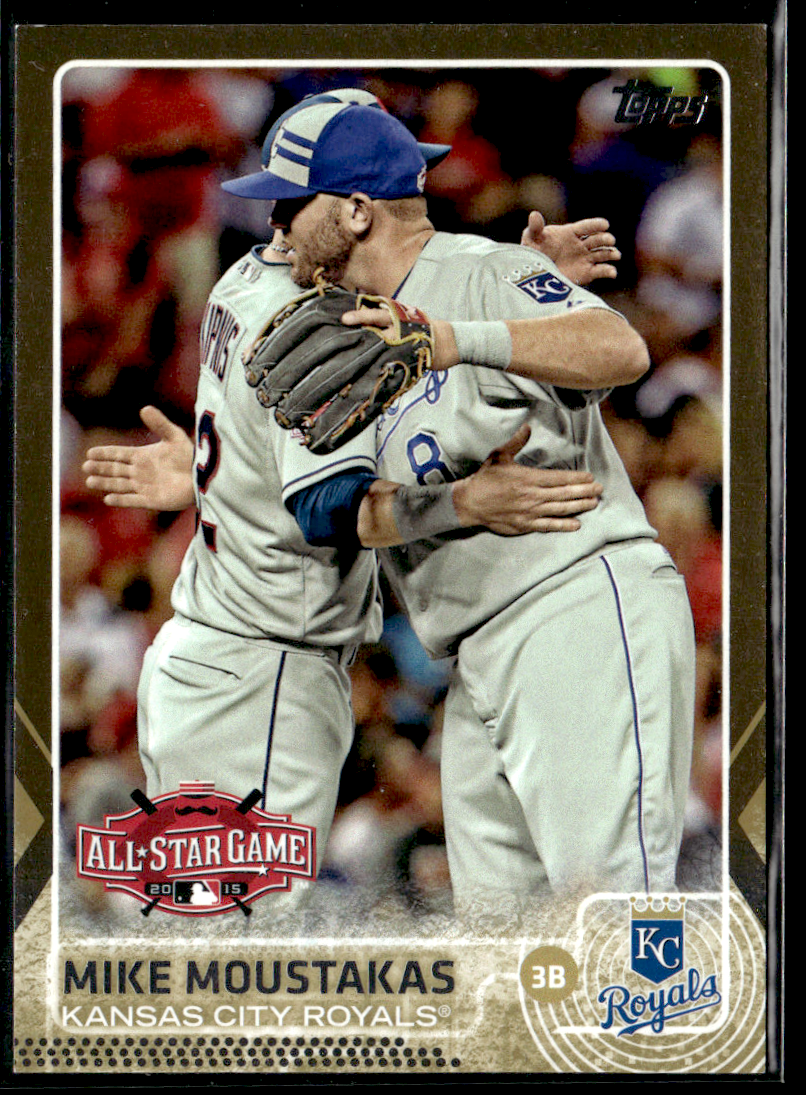 2015 Topps Update Gold #US139 Mike Moustakas Royals All-Star