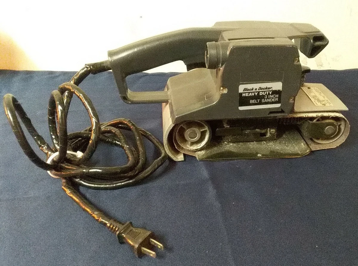 Black and Decker Heavy Duty 3 Inch Belt Sander 4025 10