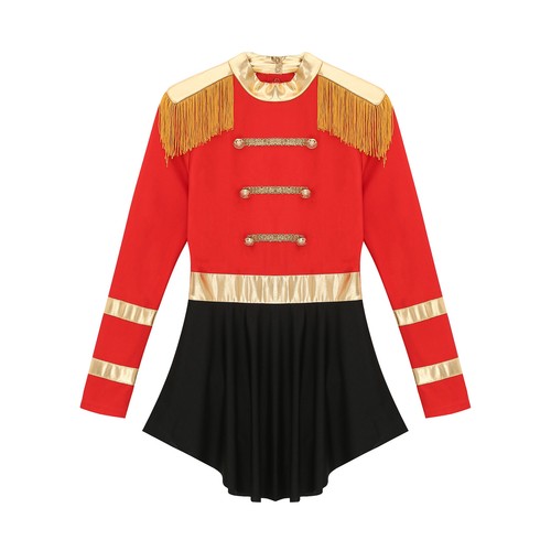 Womens Halloween Circus Ringmaster Bodysuit Fancy Dress Up Party Cosplay AU - Picture 13 of 24
