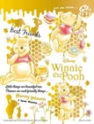 300 Piece Jigsaw Puzzle Disney Colorful Gold Winnie the Pooh [Bubble Puchi