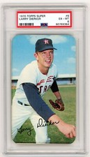 1970 Topps Super LARRY DIERKER #6 PSA 6 EX/MT Condition *GRADED SET BREAK*