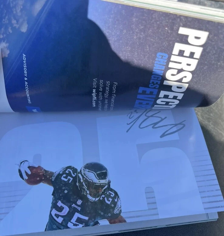 PROGRAMA DÍA JUEGO PHILADELPHIA EAGLES VS JACKSONVILLE JAGUARS 3/11/24 LESEAN MCCOY Foto 4 de 4