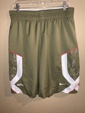 EUC MENS M 38 NIKE AUTHENTIC LEBRON JAMES SKILLS ACADEMY BASKETBALL SHORTS USA
