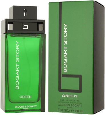 Bogart Story Green by Jacques Bogart for Men 3.33 oz Eau de Toilette Spray