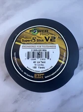 PowerPro Super 8 Slick V2 Braided Line 40lb 150 Yards • Engineered For Toughness