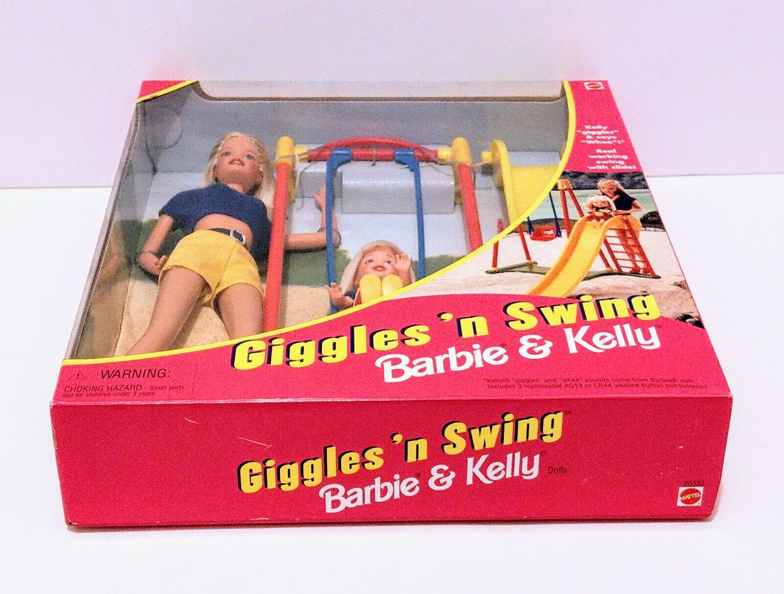 BARBIE GIGGLES 'N SWING. BARBIE & KELLY VINTAGE DOLLS