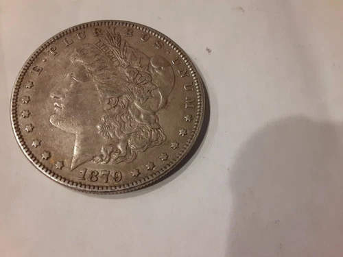 1879 Morgan Silver Dollar F / VF - See Picture #2636