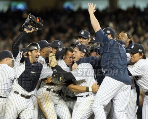 New York Yankees 2009 World Series final out celebration 8x10 11x14 16x20 928 - Picture 1 of 1