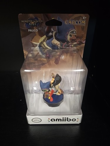 Monster Hunter Rise Amiibo Set - Magnamalo, Palamute, & Palico - NIB Brand New - Picture 2 of 13